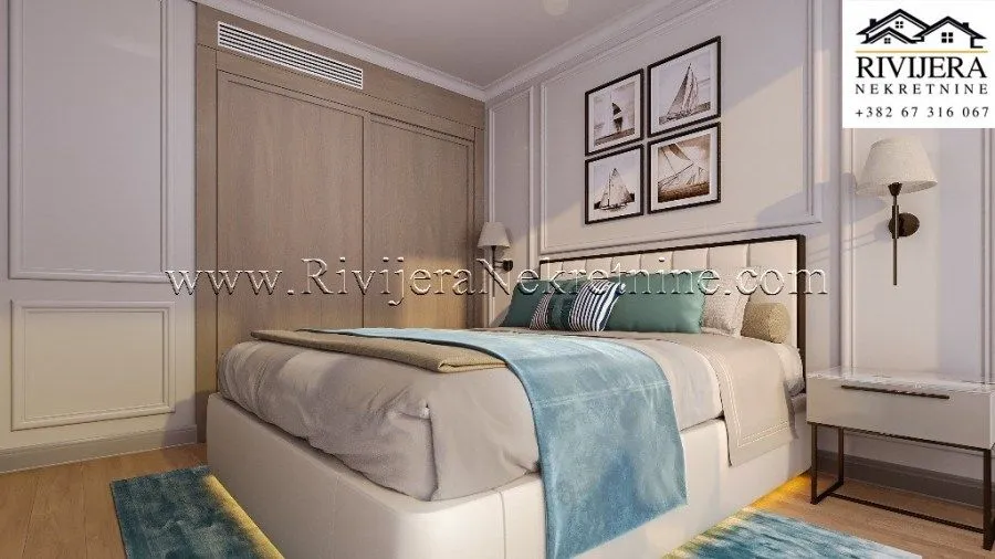 Prodaja, jednosoban stan, 53m², Risan, Kotor