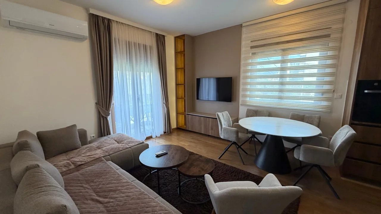 Rent, one bedroom apartment, 43m², Vezirov Most, Podgorica