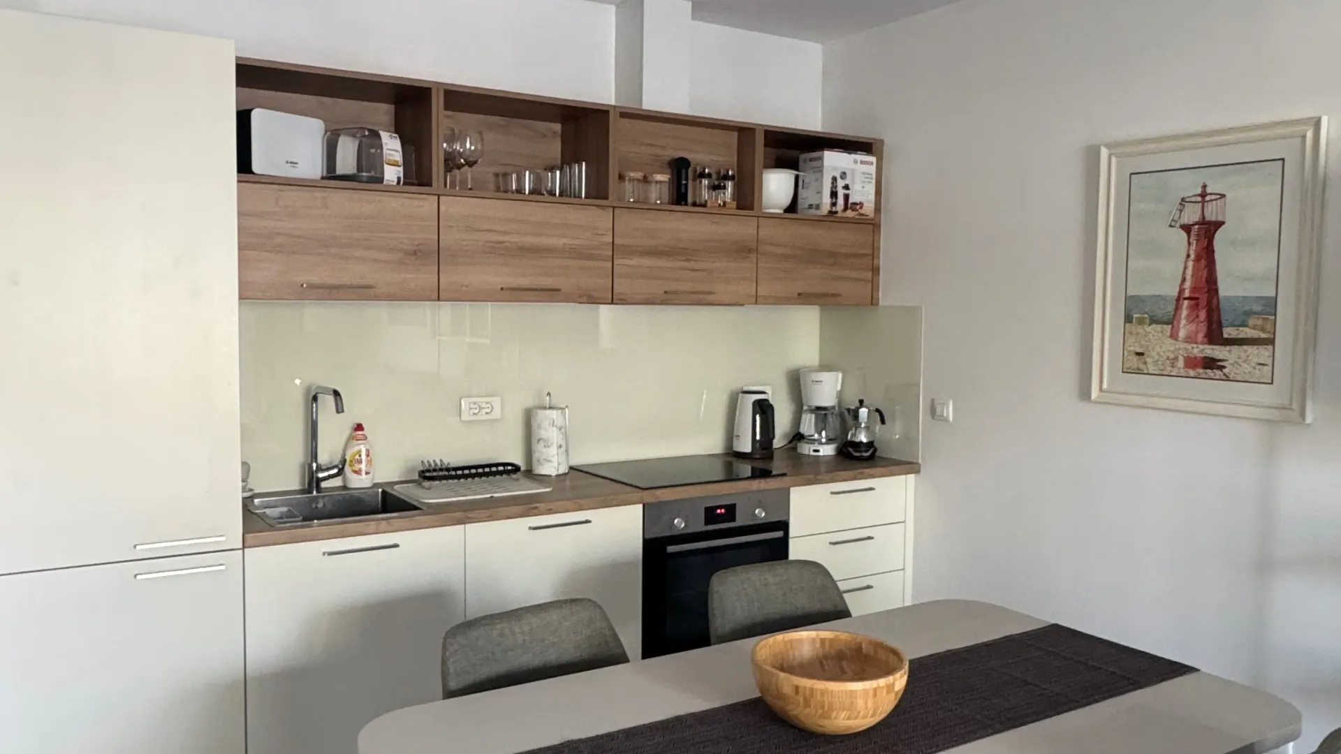 Rent, one bedroom apartment, 60m², Luštica Bay, Tivat