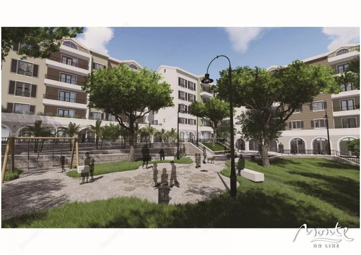 Prodaja, jednosoban stan, 40m², Tivat, Crna Gora