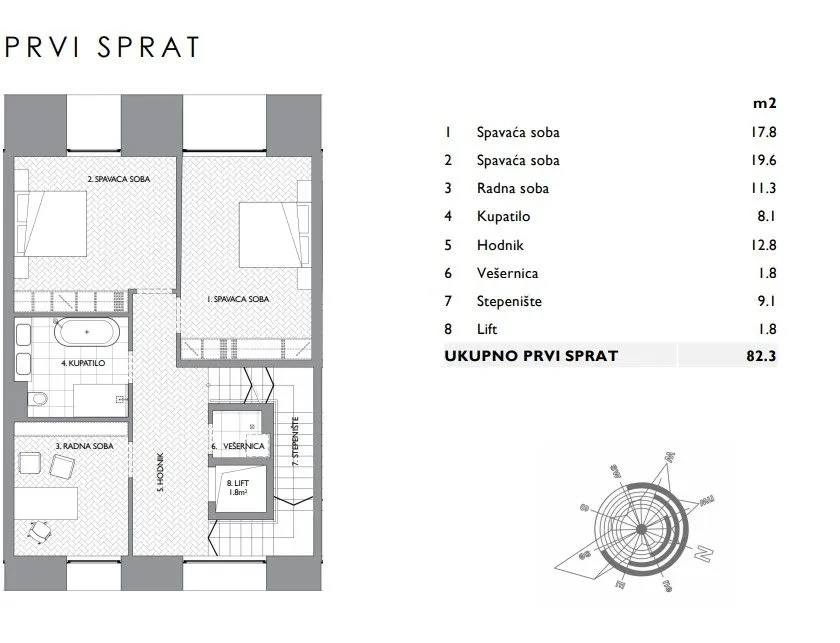 Sale, five bedroom apartment, 332m², Dedinje Sve Podlokacije, Beograd