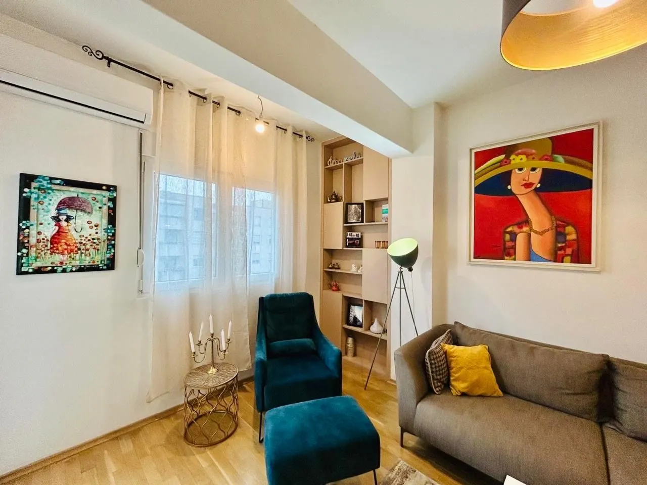 Izdavanje, jednosoban stan, 46m², Blok 6, Podgorica