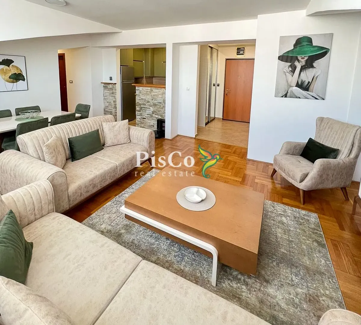 Rent, two bedroom apartment, 71m², Stari Aerodrom, Podgorica