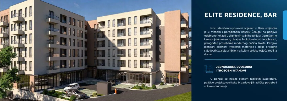 Prodaja, stan, 55m², Centar, Bar