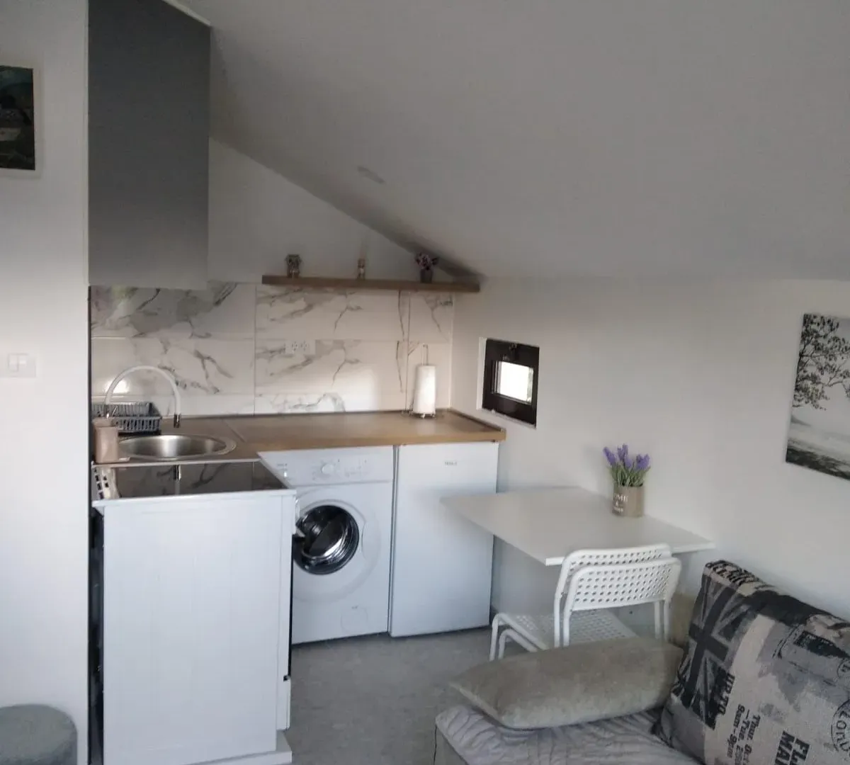 Rent, one bedroom apartment, 25m², Doljani, Podgorica