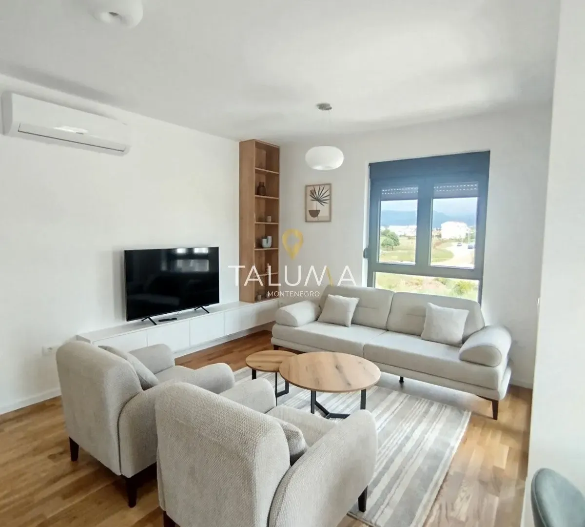 Izdavanje, jednosoban stan, 47m², Zabjelo, Podgorica