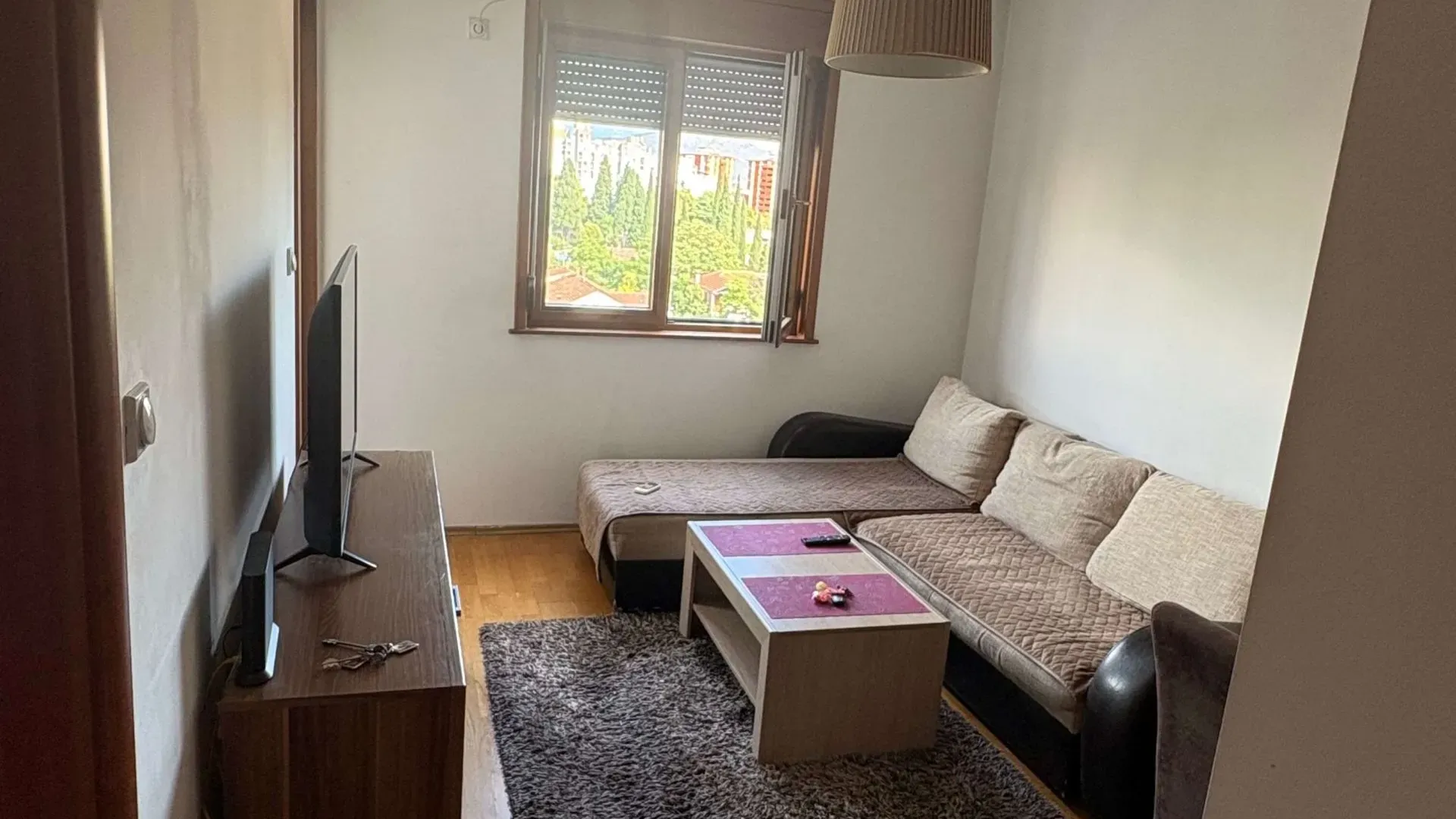 Rent, one bedroom apartment, 40m², Zabjelo, Podgorica