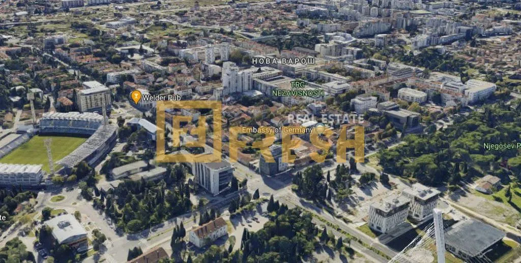 Prodaja, plac, 500m², Centar, Podgorica