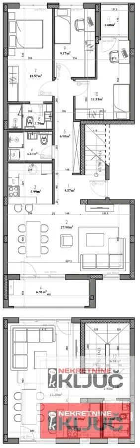 Sale, apartment, 137m², Telep, Novi Sad Sve Podlokacije