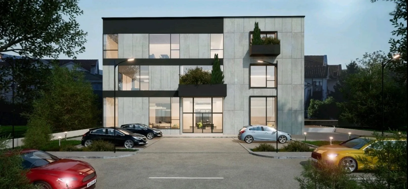 Rent, office space, 1100m², Donja Gorica, Podgorica
