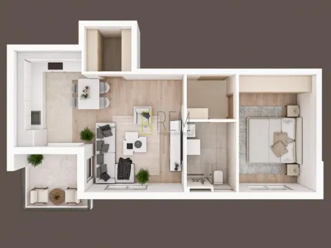 Prodaja, jednosoban stan, 47m², Zabjelo, Podgorica - image 6