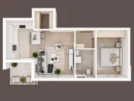 Prodaja, jednosoban stan, 47m², Zabjelo, Podgorica - image 6