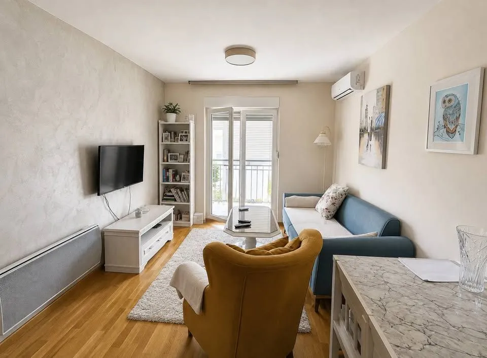 Rent, one bedroom apartment, 38m², Zabjelo, Podgorica