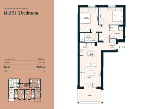 Prodaja, stan, 98m², Tivat, Crna Gora - image 2