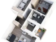 Sale, two bedroom apartment, 56m², Pantelej, Niš - image 3