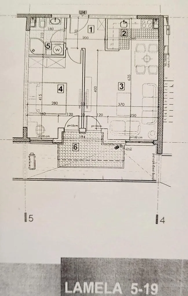 Izdavanje, jednosoban stan, 50m², City Kvart, Podgorica