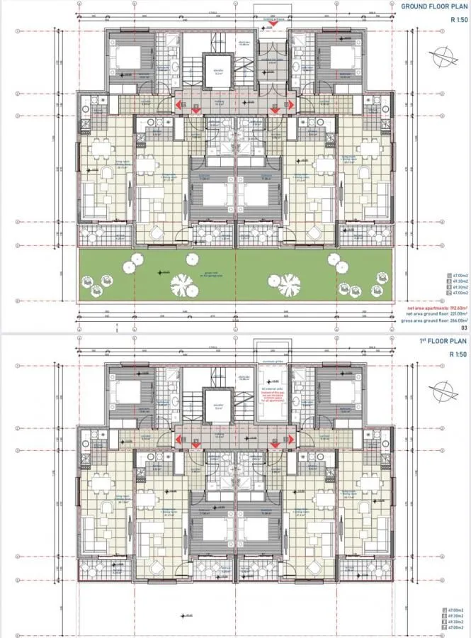 Prodaja, jednosoban stan, 47m², Kavač, Kotor