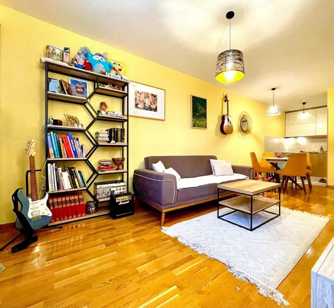 Rent, one bedroom apartment, 46m², City Kej, Podgorica