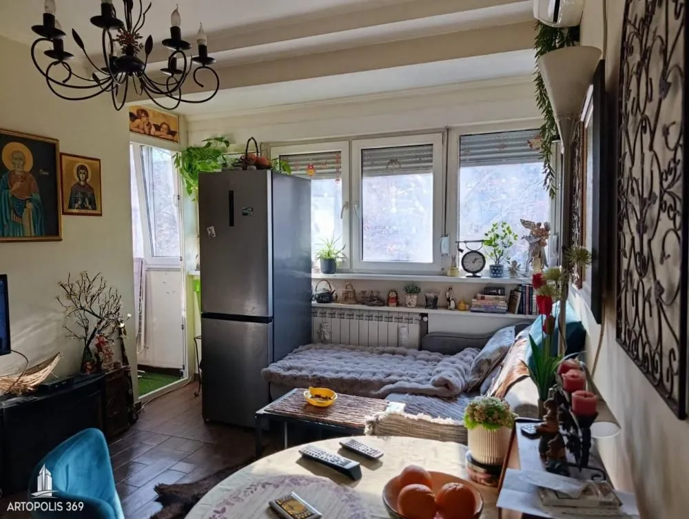 Sale, two bedroom apartment, 36m², Novi Beograd Blok 1 Fontana, Novi Beograd Sve Podlokacije