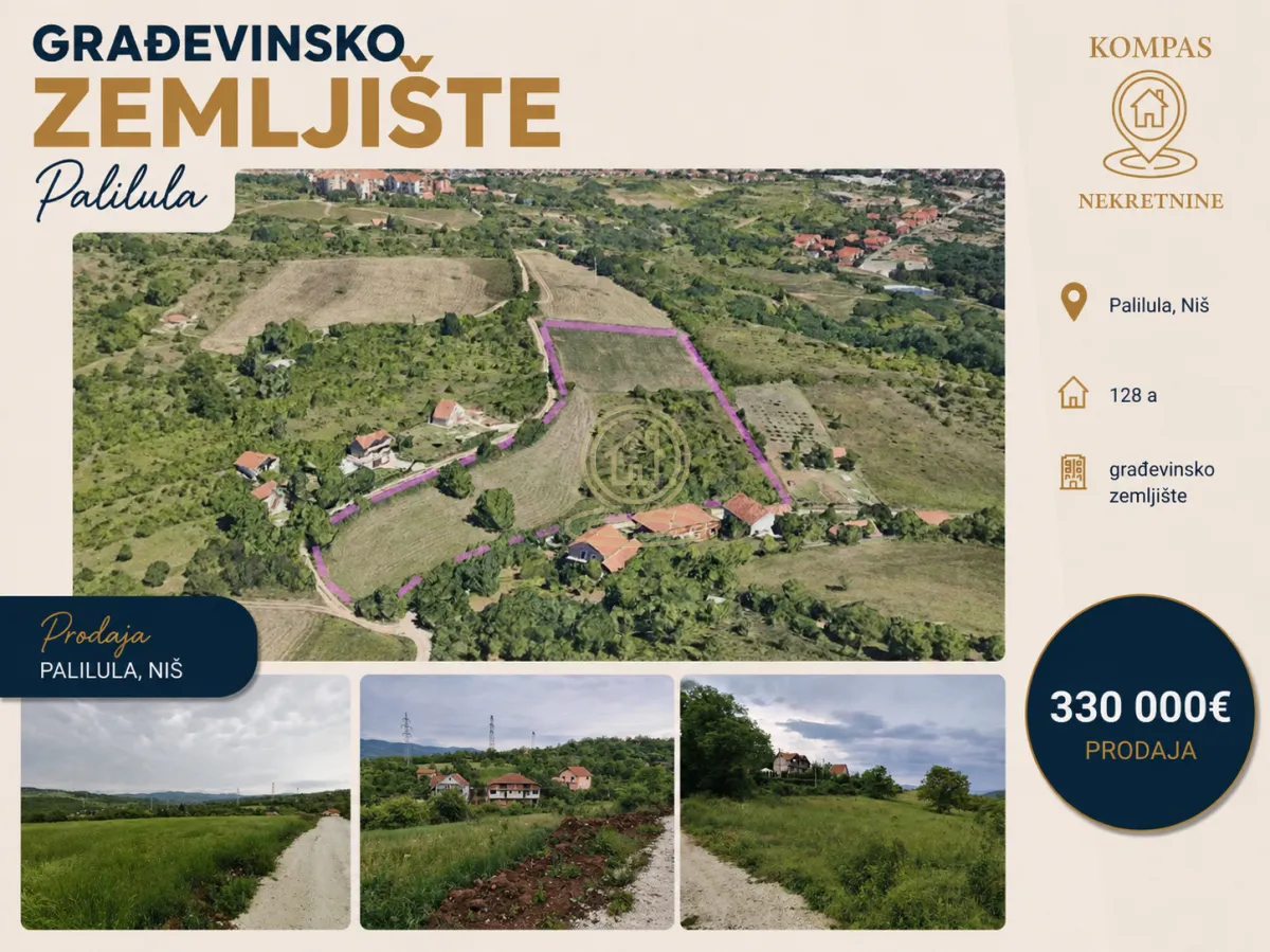 Sale, land lot, 12819m², Palilula, Niš
