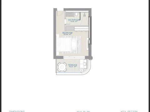 Sale, studio apartment, 39m², Velika Plaža, Ulcinj - image 20