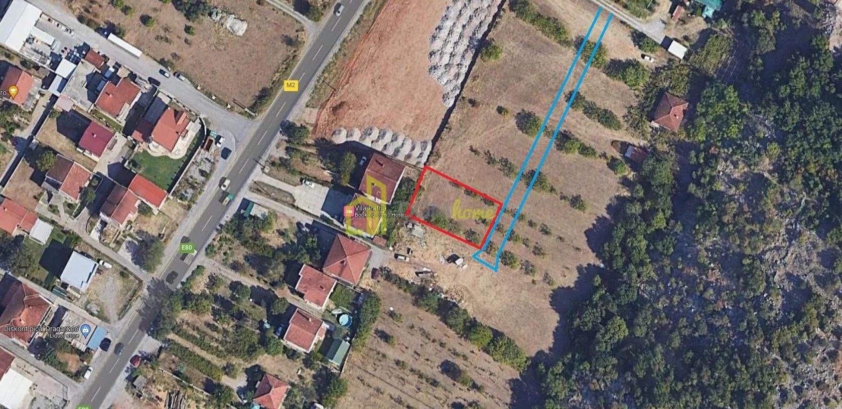 Prodaja, plac, 798m², Masline, Podgorica