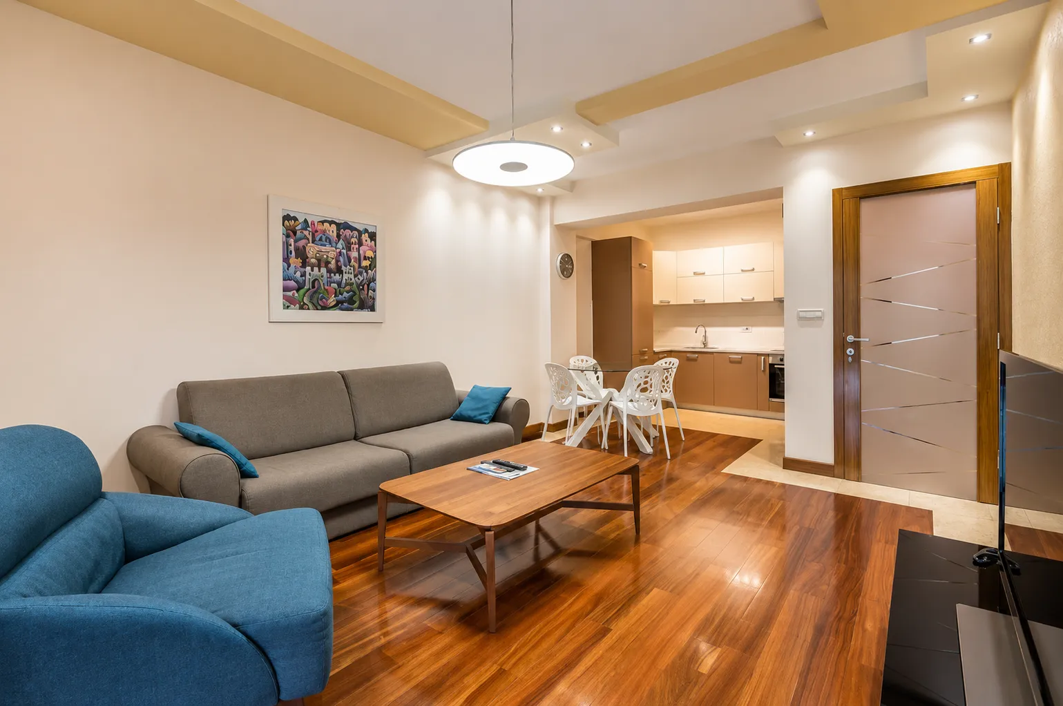 Rent, one bedroom apartment, 54m², Centar, Podgorica