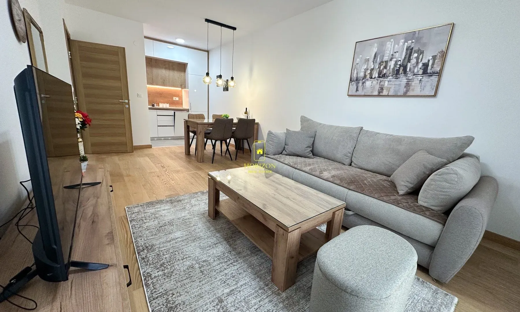 Rent, one bedroom apartment, 46m², New City, Podgorica