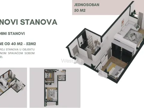 Prodaja, jednosoban stan, 40m², Bečići, Budva - image 9