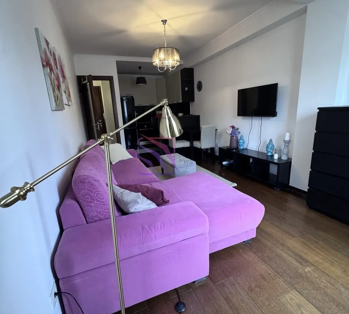 Rent, one bedroom apartment, 44m², Gorica C, Podgorica