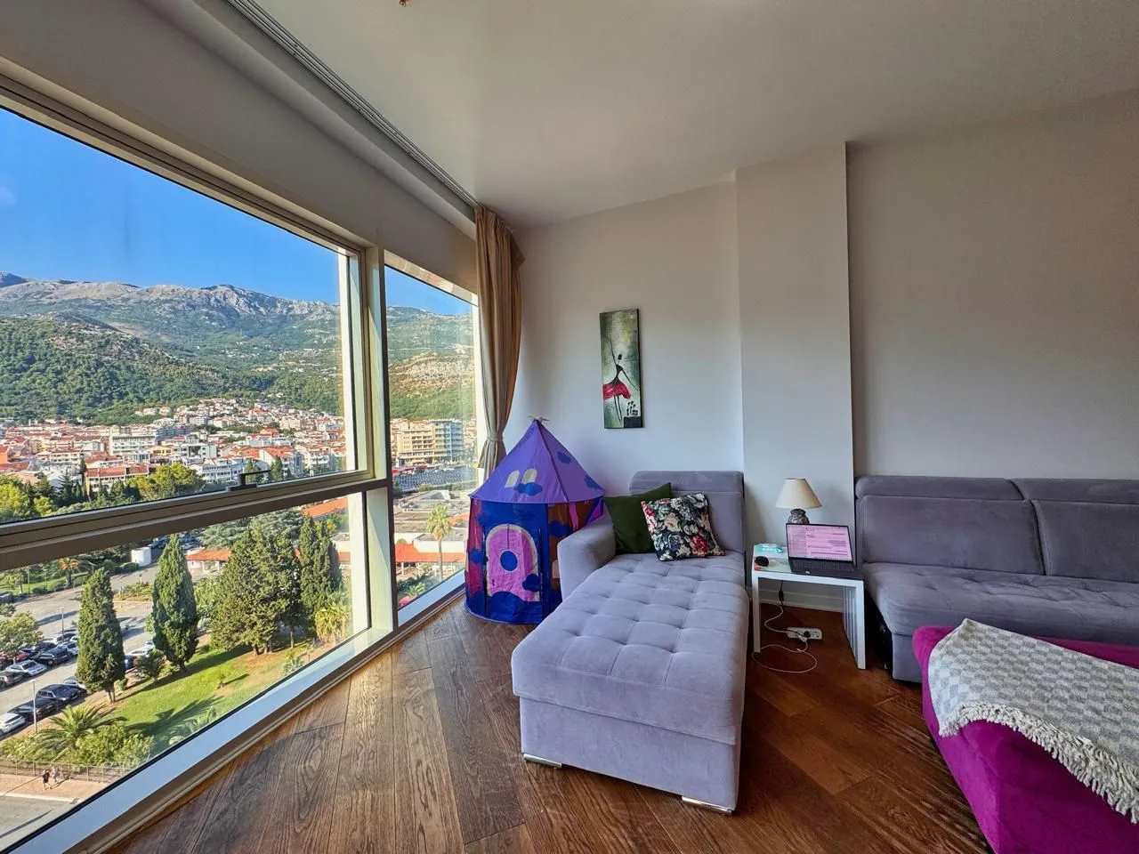 Rent, one bedroom apartment, 65m², Centar, Budva