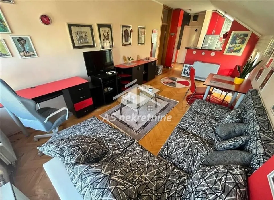 Izdavanje, dvosoban stan, 44m², Novi Beograd Blok 63, Novi Beograd Sve Podlokacije