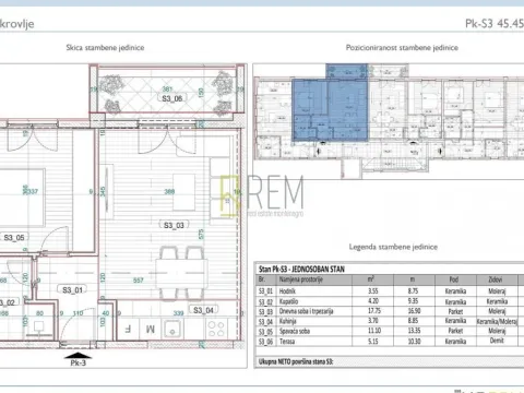 Prodaja, jednosoban stan, 45m², Momišići, Podgorica - image 7