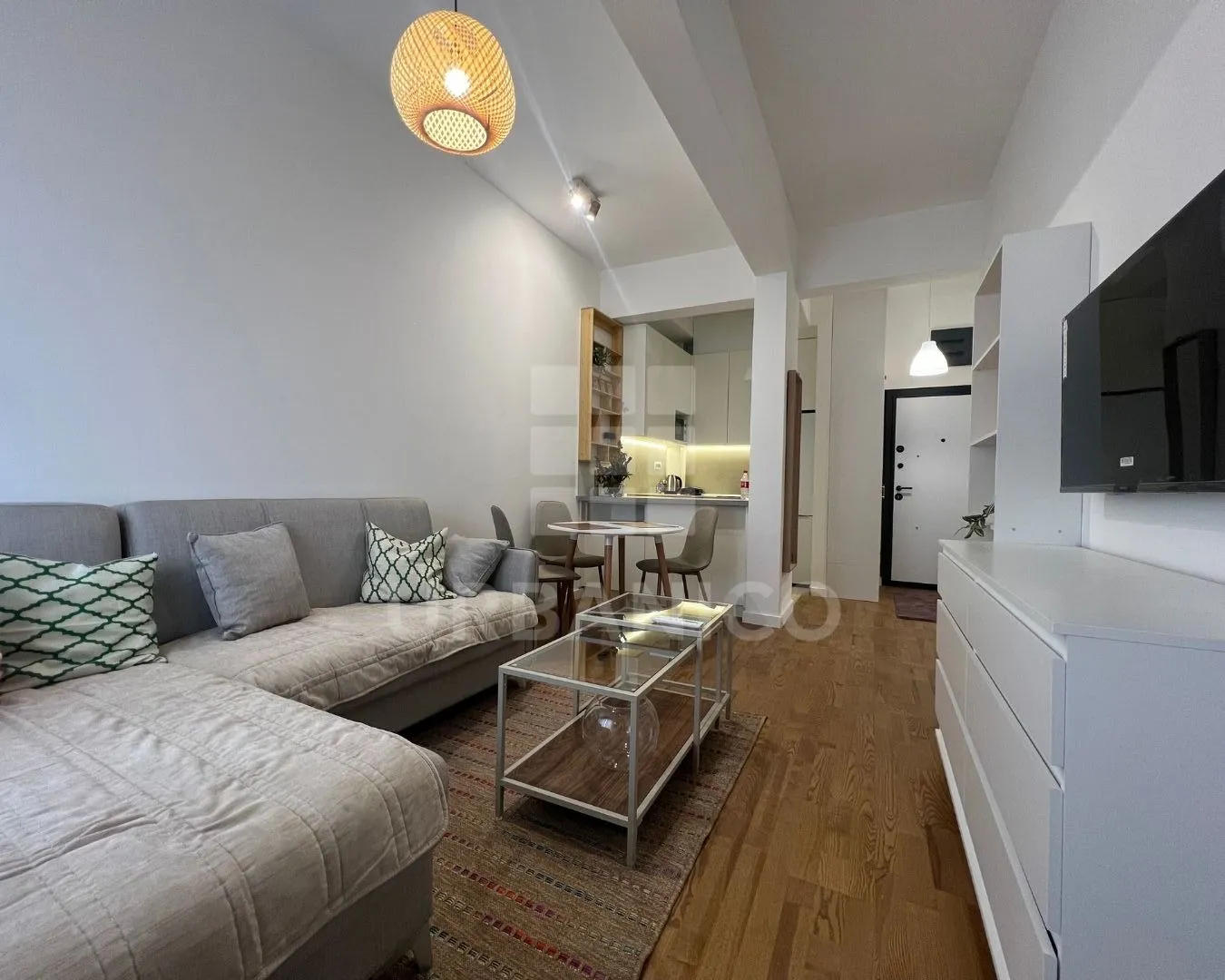 Rent, one bedroom apartment, 37m², Zabjelo, Podgorica