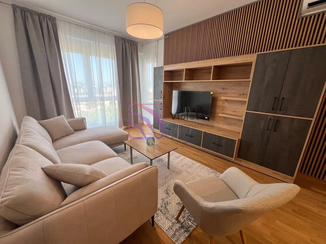 Rent, one bedroom apartment, 47m², Zabjelo, Podgorica