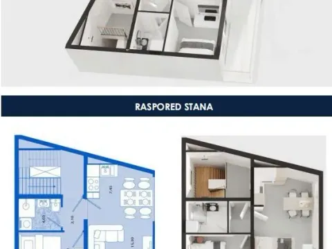 Prodaja, jednosoban stan, 47m², Tivat, Crna Gora - image 10