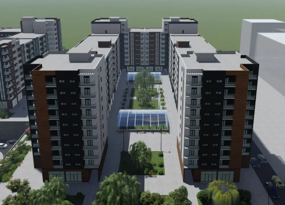 Izdavanje, dvosoban stan, 64m², Stari Aerodrom, Podgorica