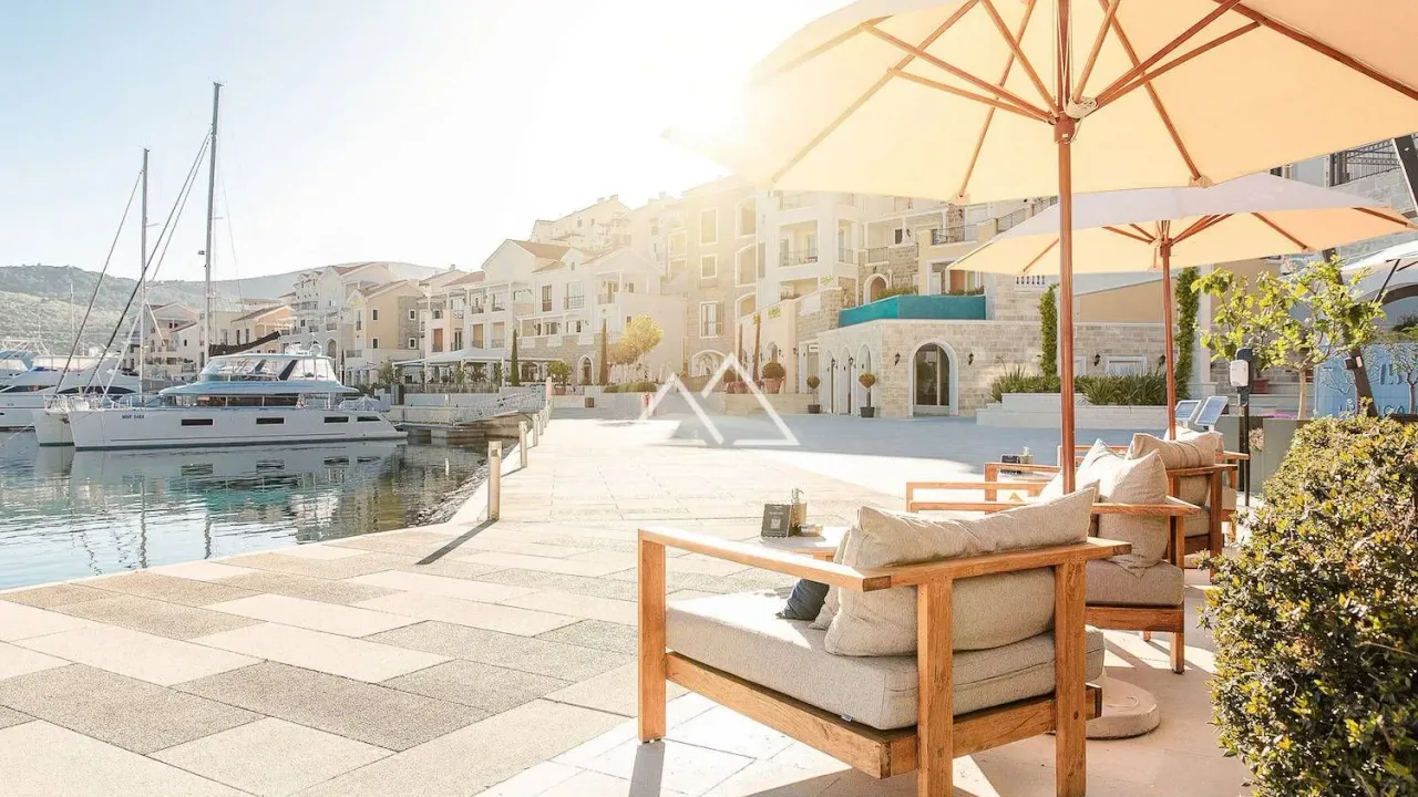 Sale, studio apartment, 44m², Luštica Bay, Tivat