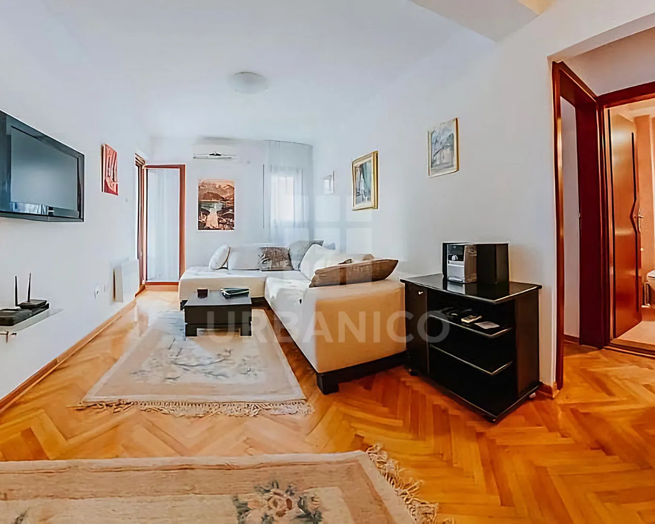 Rent, one bedroom apartment, 55m², Centar, Budva