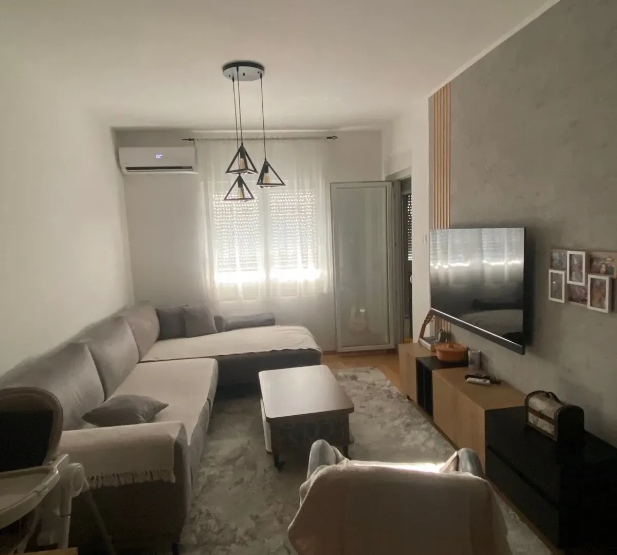 Rent, one bedroom apartment, 45m², Pobrežje, Podgorica