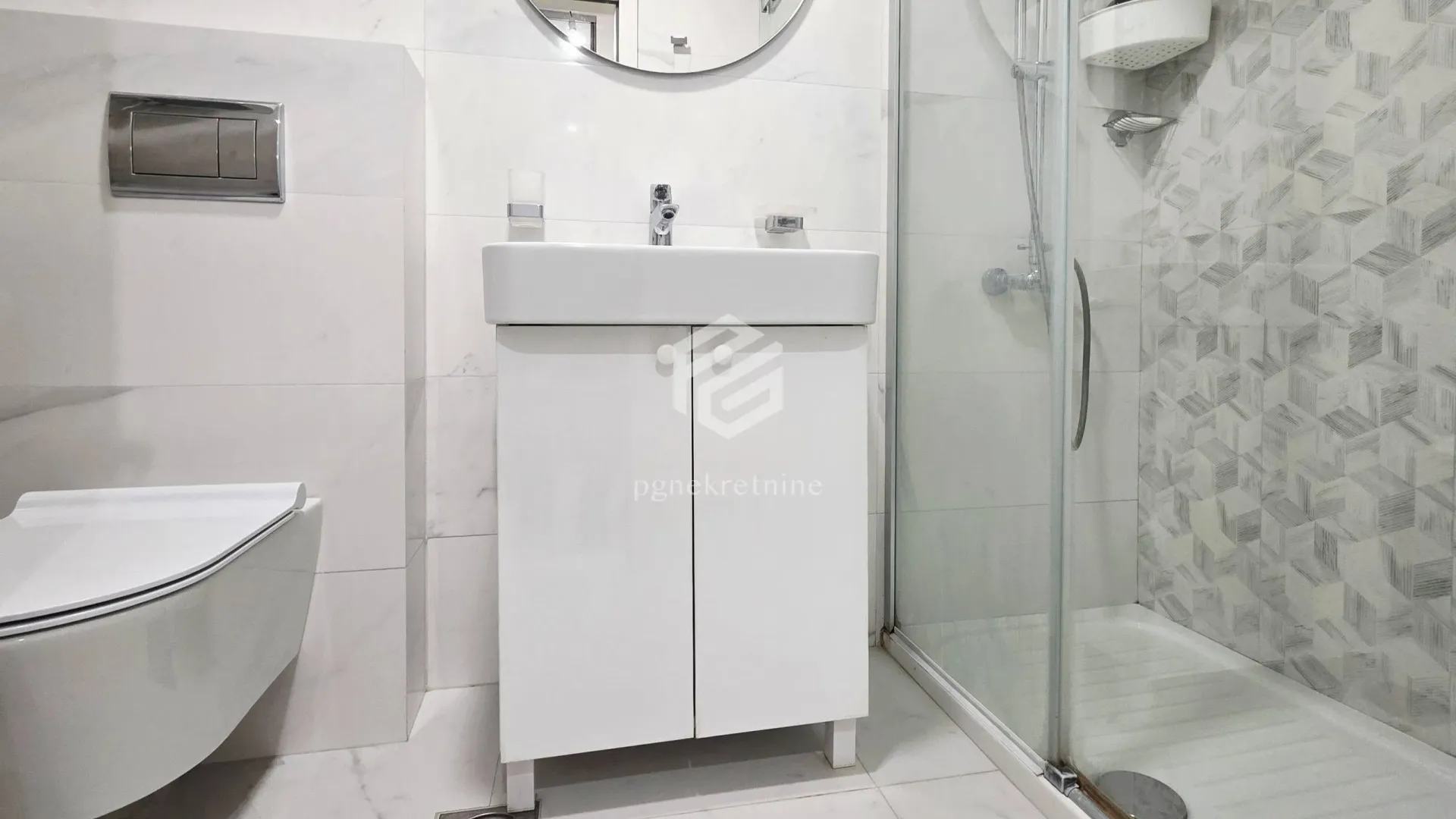 Rent, one bedroom apartment, 49m², Central Point, Podgorica