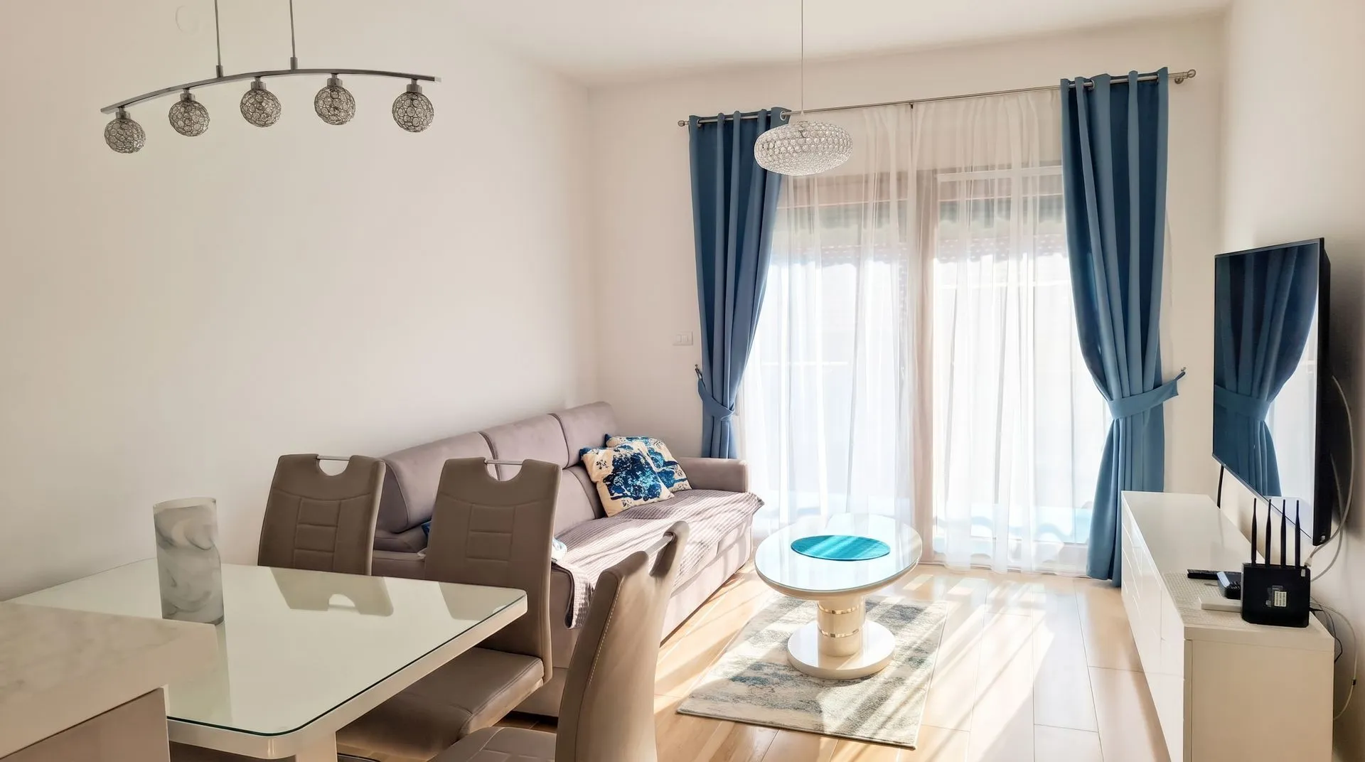 Rent, two bedroom apartment, 61m², Pržno, Budva