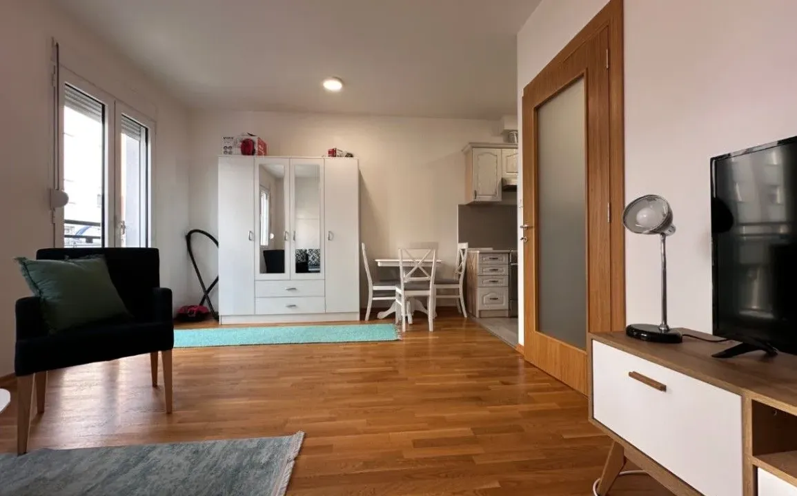 Izdavanje, garsonjera, 29m², Blok 9, Podgorica