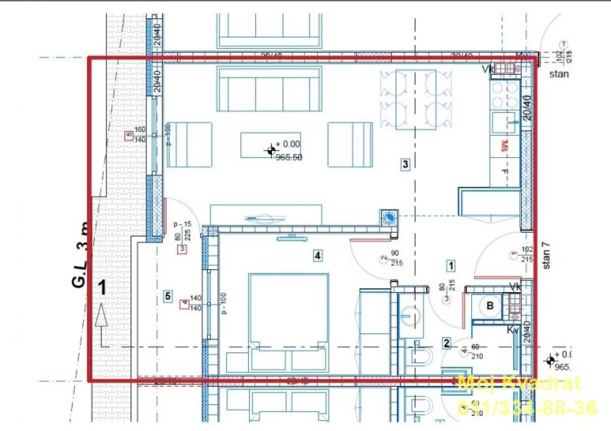 Prodaja, dvosoban stan, 44m², Centar, Zlatibor