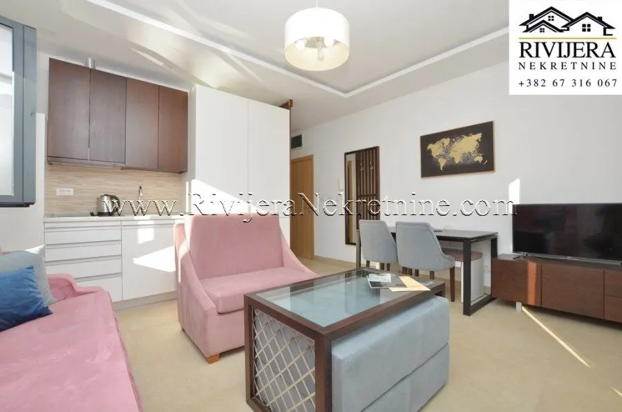 Prodaja, jednosoban stan, 39m², Morinj, Kotor