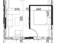 Prodaja, jednosoban stan, 39m², Radanovići, Kotor - image 3