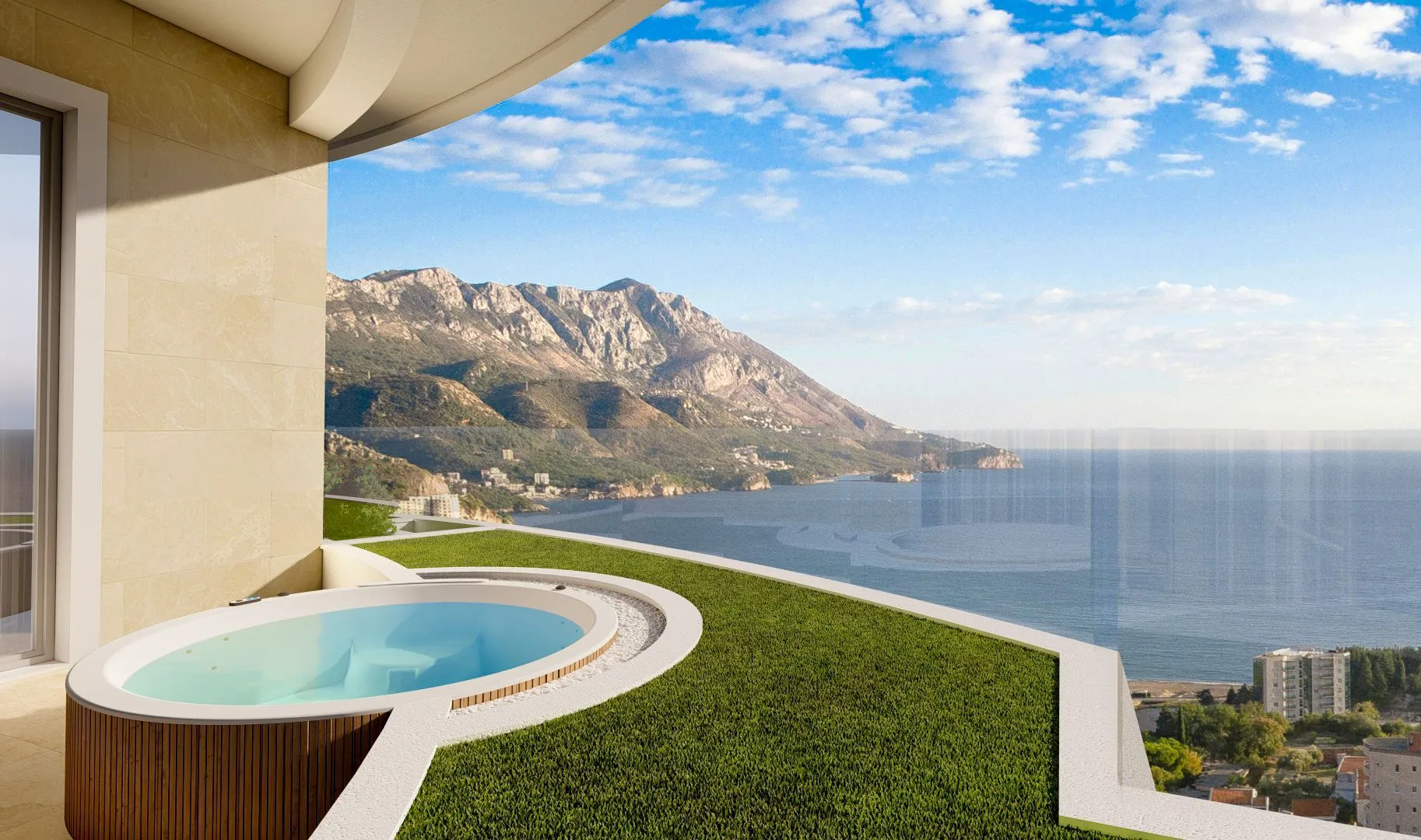 Sale, two bedroom apartment, 75m², Bečići, Budva