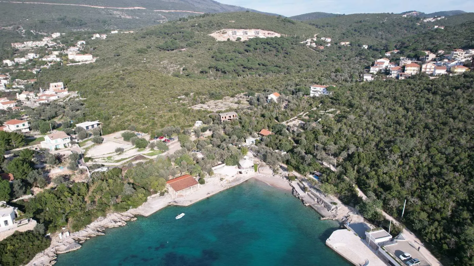 Prodaja, plac, 1034m², Luštica, Tivat