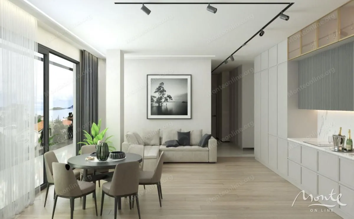 Sale, one bedroom apartment, 77m², Pržno, Budva