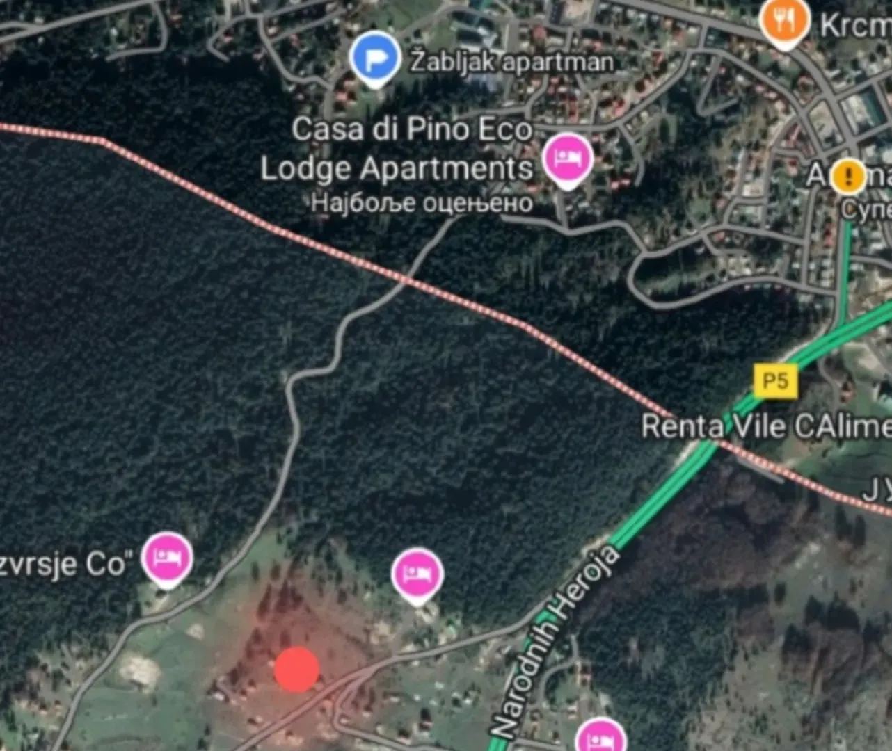 Prodaja, plac, 898m², Žabljak, Crna Gora